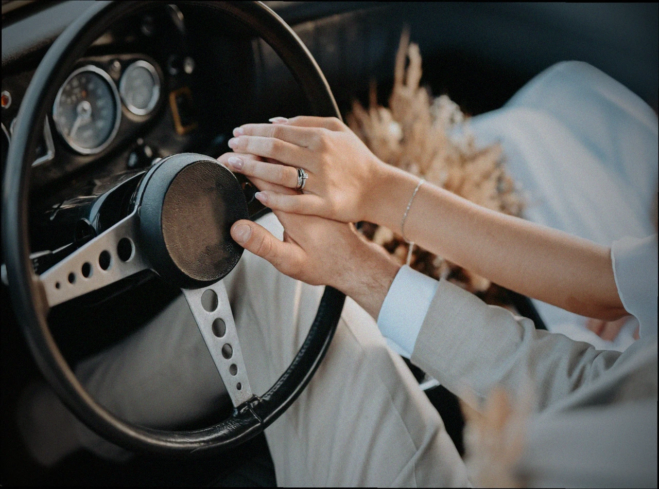 Trouwauto in gemeente Assen