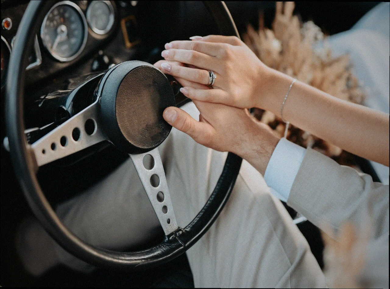 Trouwauto in gemeente Noordenveld