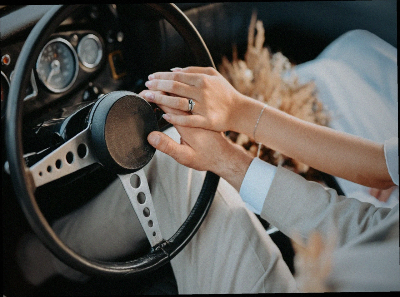 Trouwauto in gemeente Westerveld