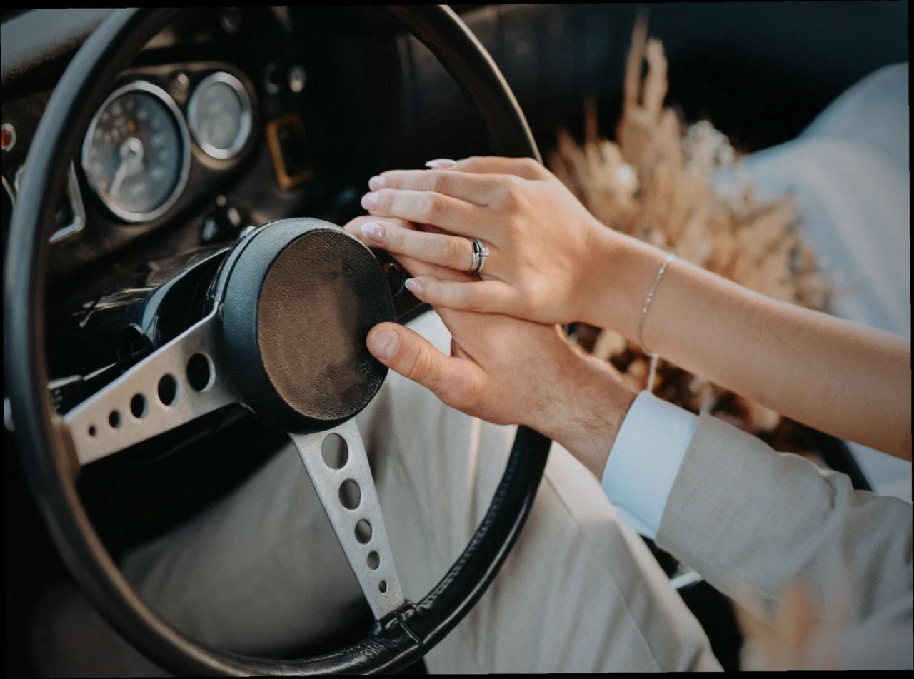 Trouwauto in gemeente Noardeast-Fryslân