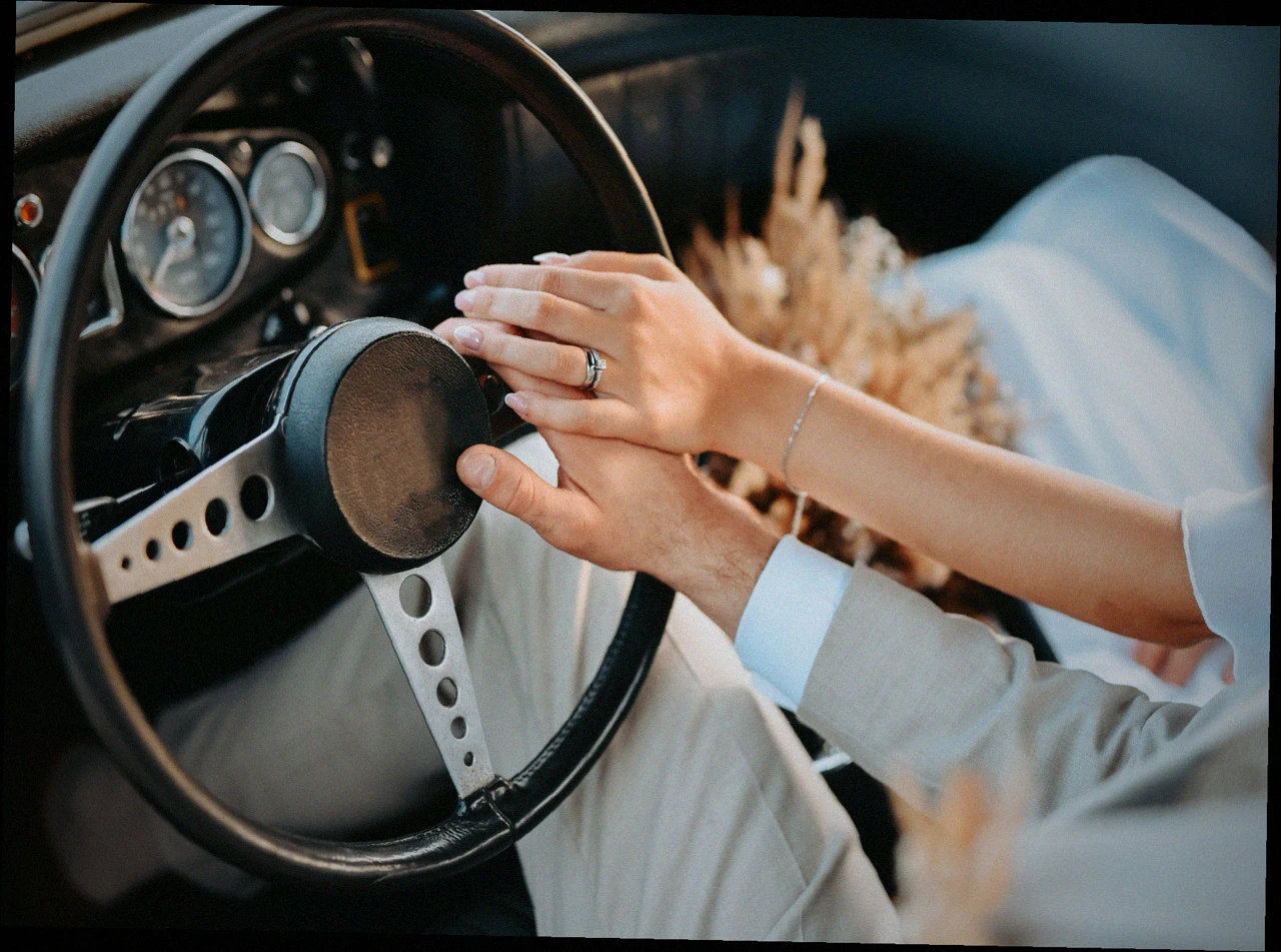 Trouwauto in gemeente Schiermonnikoog