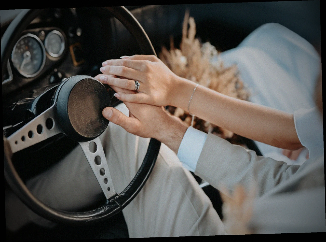 Trouwauto in gemeente Súdwest Fryslân