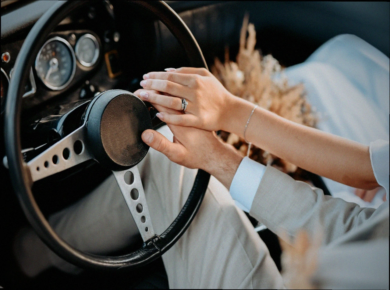 Trouwauto in gemeente Terschelling