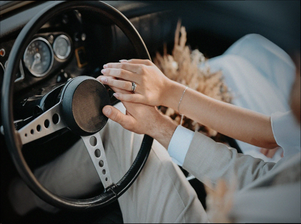 Trouwauto in gemeente Elburg