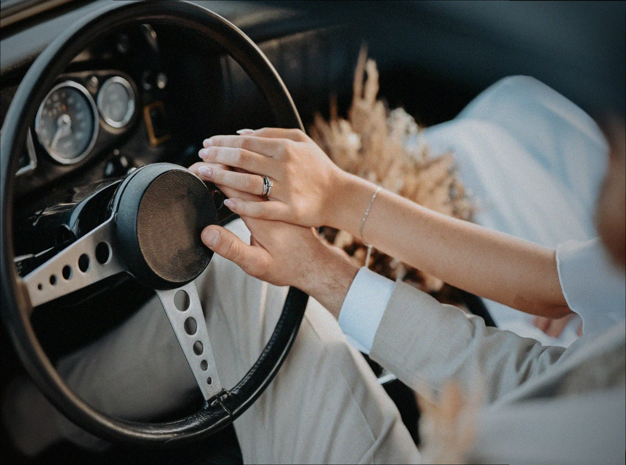 Trouwauto in gemeente Hattem