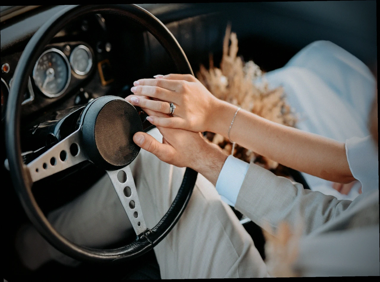 Trouwauto in gemeente Oost Gelre