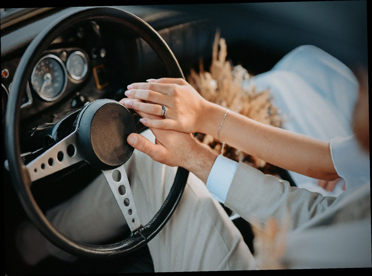 Trouwauto in gemeente Eemsdelta
