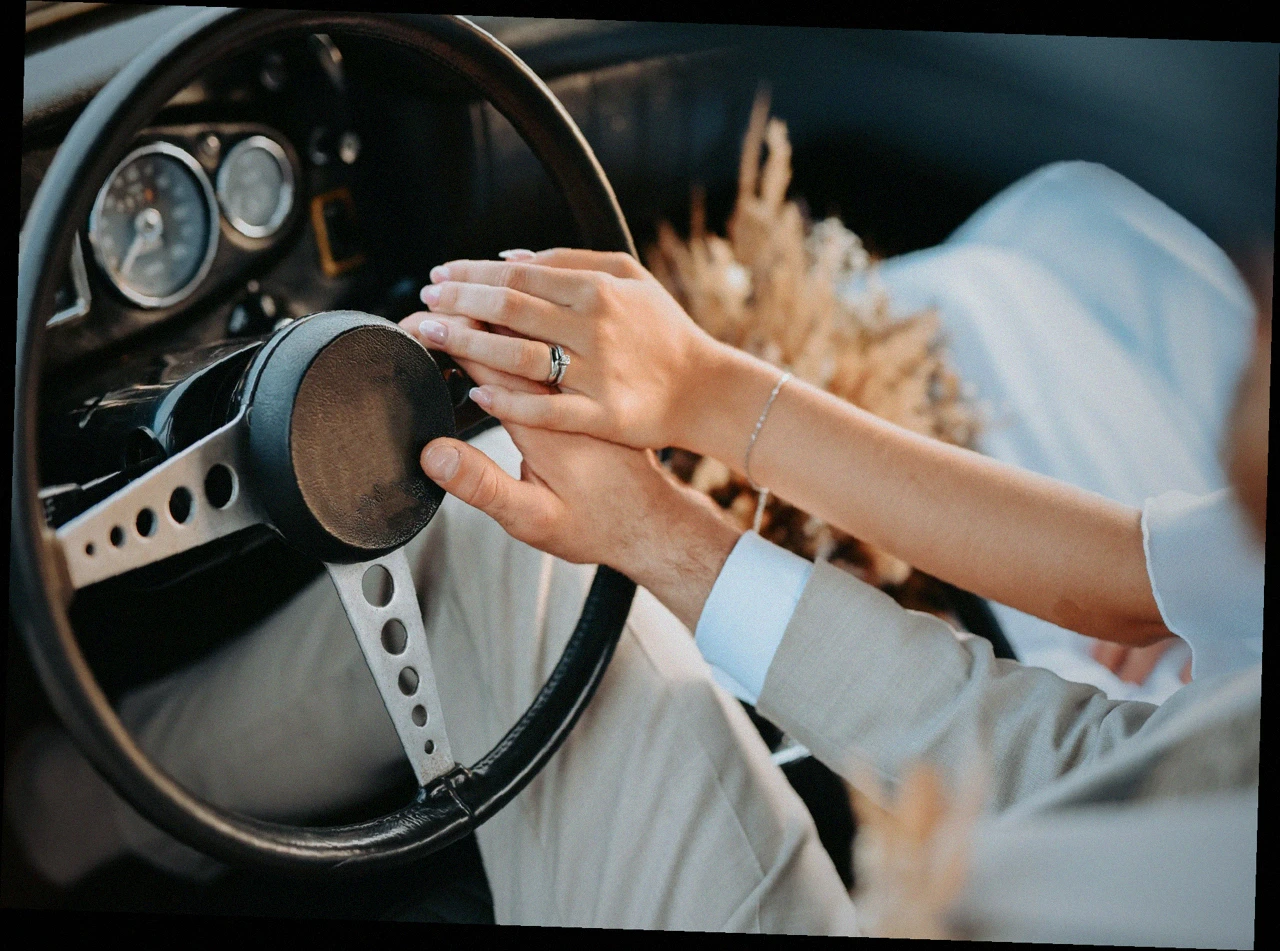 Trouwauto in gemeente Groningen