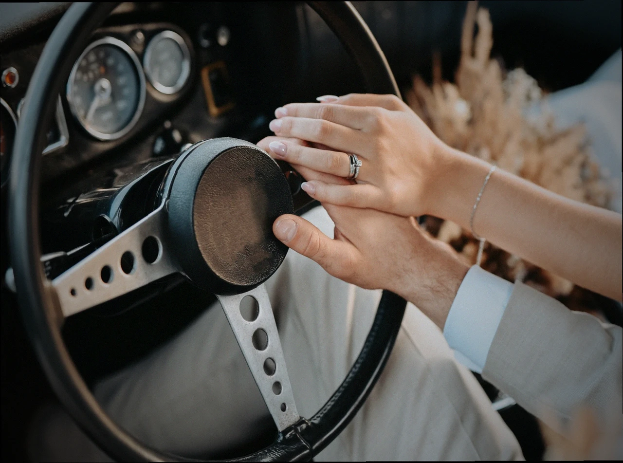 Trouwauto in gemeente Midden-Groningen