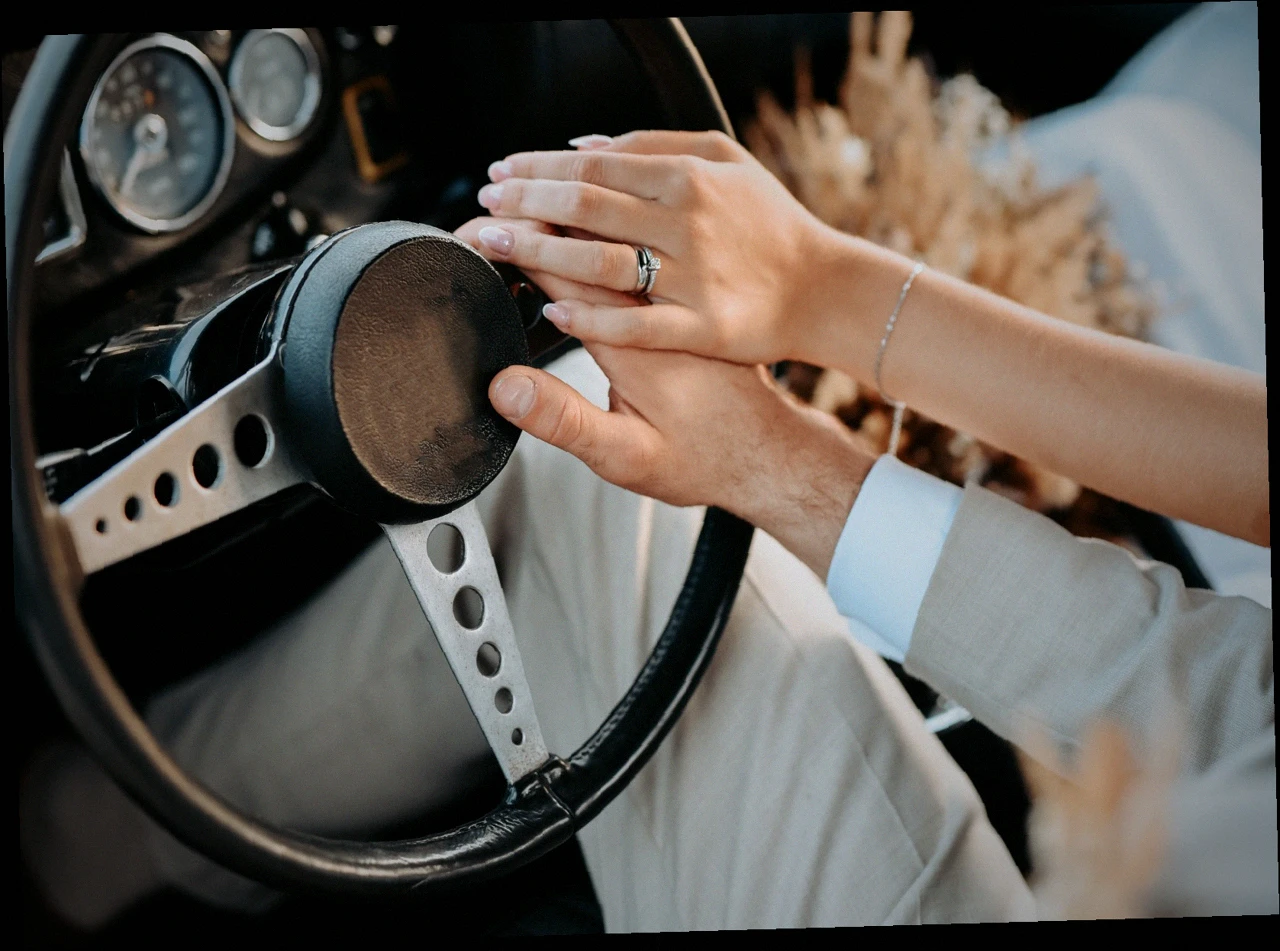 Trouwauto in gemeente Westerwolde