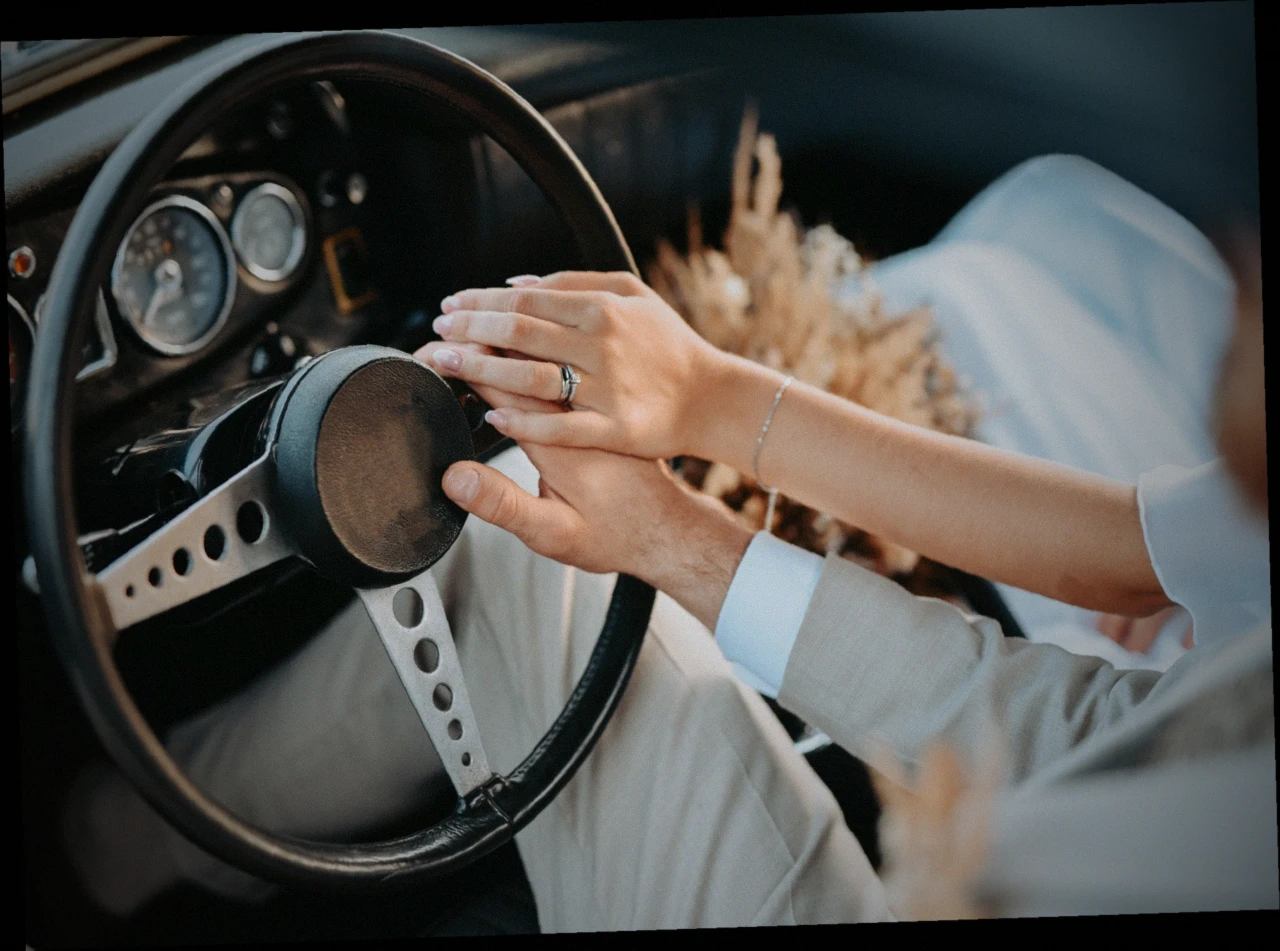 Trouwauto in gemeente Echt-Susteren