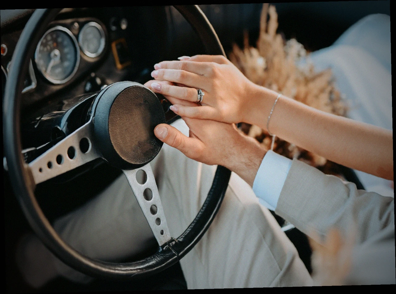 Trouwauto in gemeente Horst aan de Maas