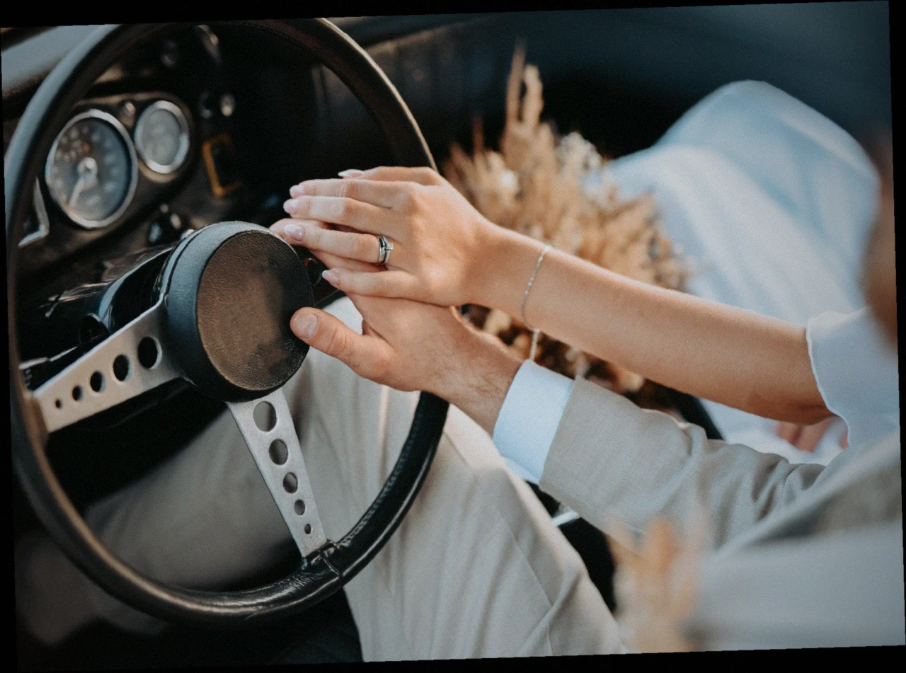 Trouwauto in gemeente Roerdalen