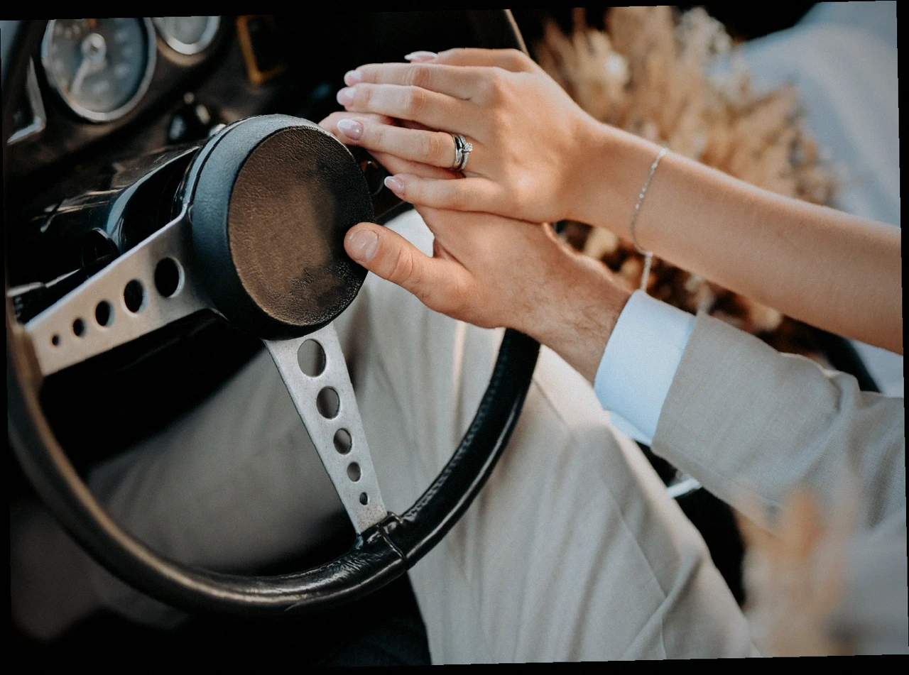 Trouwauto in gemeente Weert