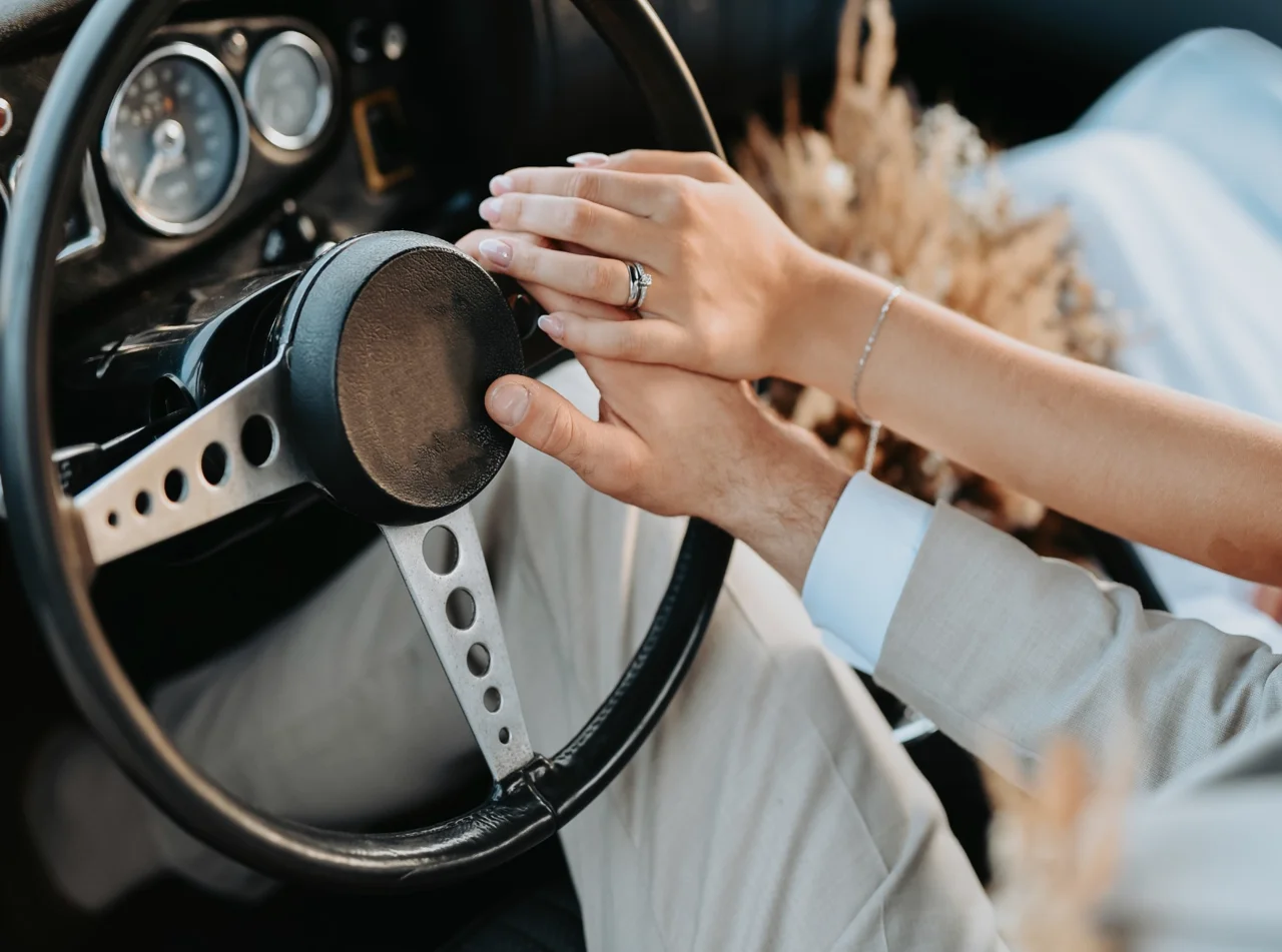 Trouwauto in gemeente Alphen-Chaam