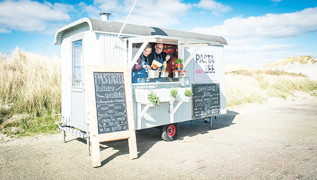 Pasta aan Zee