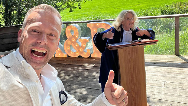 Trouwambtenaar Kim Pennasilico