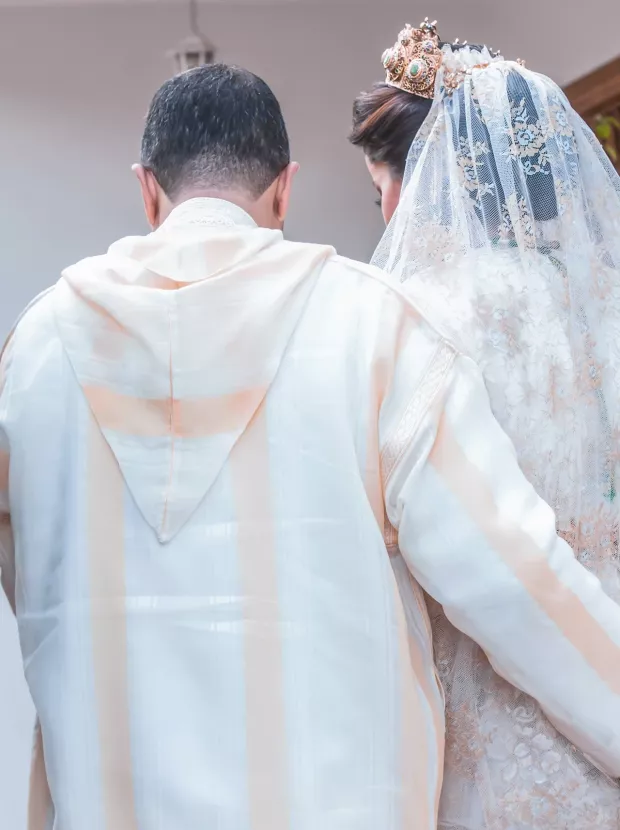 Kaftans & sieraden huren bruid & gasten Marokkaanse bruiloft