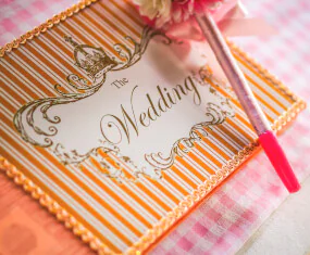 Wedding planner boek met tips & schema's