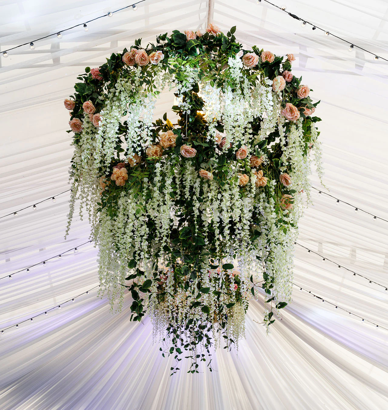 Decoratie bloemen bruiloft